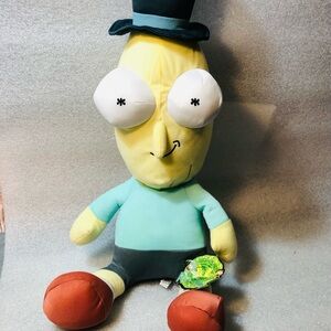 Rick and Morty Mr. Poopy Butthole Stuffed Character Plush Adult Swim 2018 21”